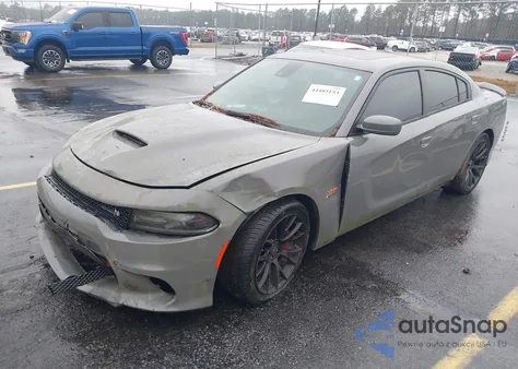 2018 Dodge Charger R/T Scat Pack Rwd из США, поврежденный, VIN 2C3CDXGJ1JH139791